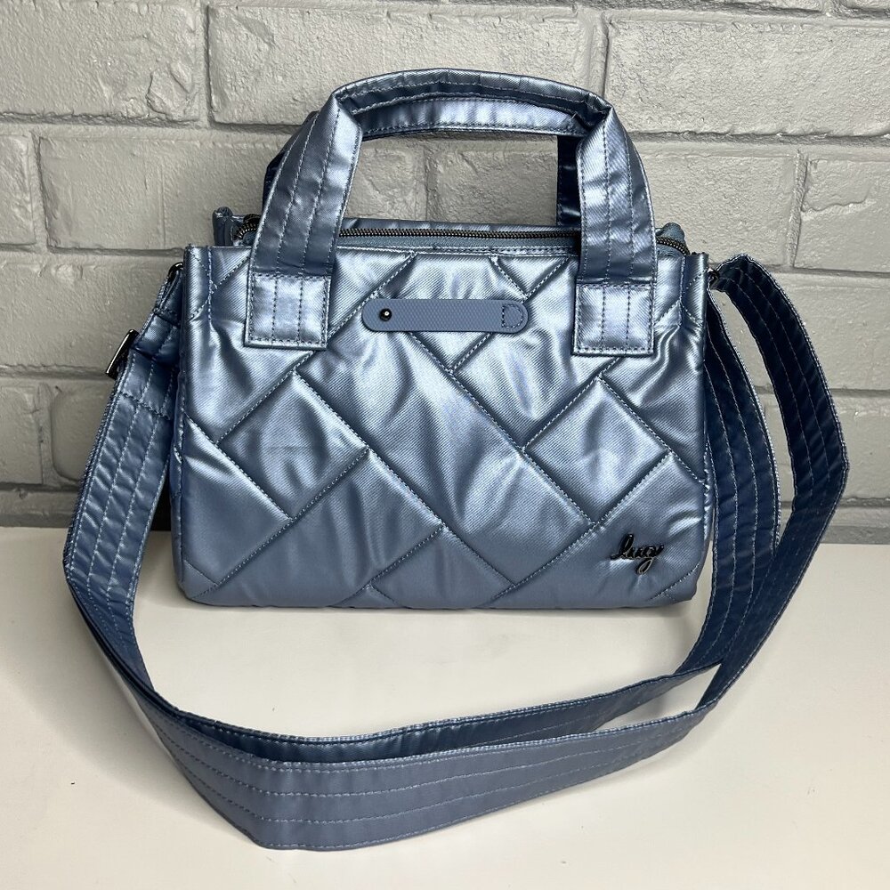 Lug Jitterbug Metallic Blue Moon Crossbody bag